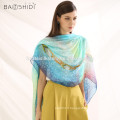 HOT Noble Fashion Women&#39;s Long Soft Wrap Lady Shawl Echarpe en mousseline de soie en soie